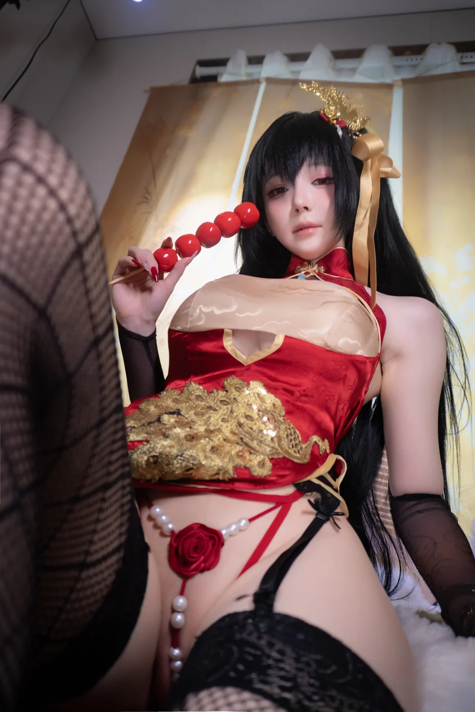 一小央泽 - 大凤旗袍 [103P,2V-2.18GB] tg@simisebaisi 【丝足阁】045.webp